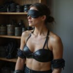 Kinky sex vinden in Nederland: het grootste aanbod en tips Een vrouw in bondage outfit zit ontspannen tegen een muur